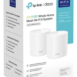 TP-Link Deco AX1500 WiFi 6 Mesh System 2 pack