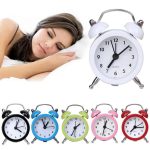 Stylish Table Clock – Available in Black, Golden, Silver, Pink, White & Blue
