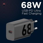 Motorola TurboPower 68W USB-C Wall Charger With Cable