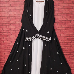 Star Embroidery Abaya ( স্টার এমব্রয়ডারি বোরকা ) - Image 5