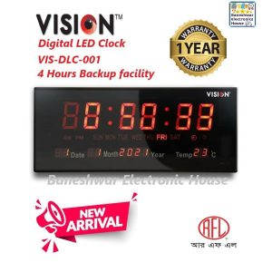 Vision Digital LED Clock VIS-DLC-001 (1287)
