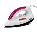 VISION 1000W Electric Iron Shock & Burn Proof VIS-DEI-002 Multi-Color