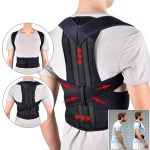 Fully Adjustable Magnetic Orthopedic Posture Corrector for Men Women Corset Upper Lower Relief Back Brace Belt Lumbar Support