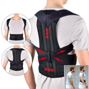Fully Adjustable Magnetic Orthopedic Posture Corrector for Men Women Corset Upper Lower Relief Back Brace Belt Lumbar Support