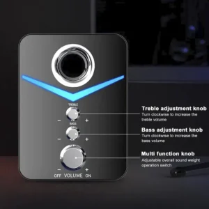 KISONLI U3100 USB Mini Multimedia Speaker - Image 3