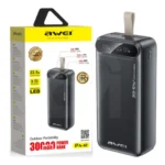 Awei PA-1g Digital Display Power Bank2 30000mAh Power Bank 22.5W Fast Chargin