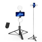 R9 Live Broadcast Selfie Stick – 360° Rotating Bluetooth Selfie Stick for Vlogging & Live Streaming | DeshiBD.com Take your content creation to the next level with the R9 Live Broadcast Selfie Stick, available now at DeshiBD.com. Designed for vloggers, streamers, and travel enthusiasts, this lightweight and extendable selfie stick makes it easy to capture stunning photos and smooth live videos anywhere, anytime. With its extendable arm up to 1 meter, you can frame wide shots, group photos, and scenic backgrounds effortlessly. The built-in Bluetooth remote control allows wireless shooting of photos and videos without touching your phone — perfect for solo creators and on-the-go filming. Enjoy complete flexibility with the 360° rotating head, ensuring you get the perfect angle every time. Its compact, foldable design makes it easy to carry, while universal compatibility supports most smartphones and action cameras for maximum versatility. Key Features: Model: R9 Live Broadcast Selfie Stick Extendable Arm: Up to 1 meter for wide-angle shots Bluetooth Remote: Wireless photo & video control Rotation: 360° adjustable for the perfect viewing angle Lightweight & Portable: Ideal for travel and outdoor use Universal Compatibility: Works with most smartphones & action cameras Package Includes: 1 × R9 Live Broadcast Selfie Stick 1 × Receiver Enhance your live streaming, vlogging, and selfie experience with the R9 Live Broadcast Selfie Stick — the smart and stylish choice for creators. 🎥 Shop now at DeshiBD.com and take your mobile photography to the next level!