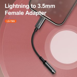 LDNIO LS-T90i Lightning To 3.5mm Female Adapter