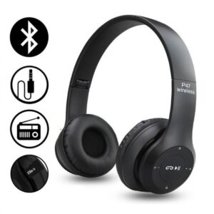 P47 Bluetooth Headphone Black