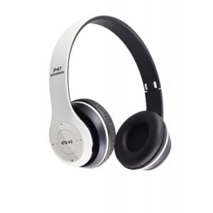 P47 Bluetooth Headphone White