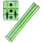 Plastic Cricket Stumps 1 Set Green