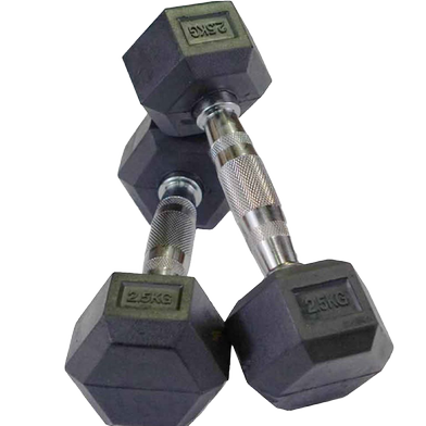 Sports And Fitness 2.5kg Hex Dumbbell
