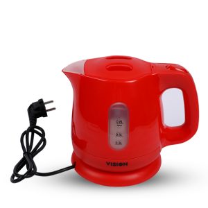 VISION Electric Kettle 0.8 Liter Red (VSN-EK-01)