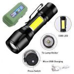 COB Rechargeable EDL Mini Flashlight - GF007
