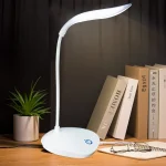 Led Desk Lamp Modern Dimmable Touch Foldable Table Lamp Bedside Reading Eye Protection Night Light USB Chargeable for Bedroom
