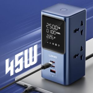 LDNIO SC2 Tower Extension Power Socket - 45W