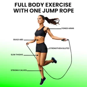 Skipping Rope with Jump Counter for Men Women