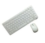 Wireless 2.4GHz Mini Keyboard and Mouse Set with USB Bluetooth Receiver for PC Laptop