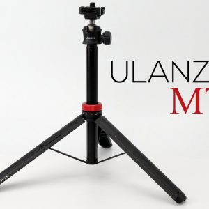 Ulanzi MT44 Extendable Vlog Tripod With 360° Ball Head – Black Color