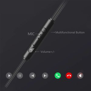UiiSii HM12 Wired In-Ear Deep Bass Earphone