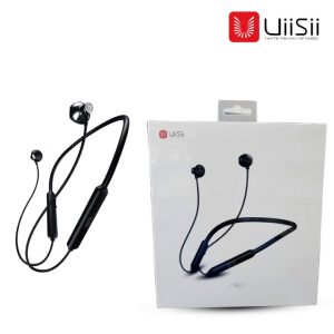 UiiSii BN22 Hanging Neck Wireless Bluetooth Headset Semi-In-Ear Earphones