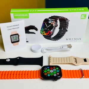 KW2 Max Smart Watch with Three Straps