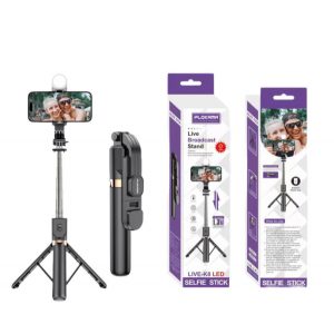Plokama LIVE-K8 LED Selfie Stick