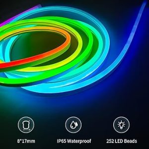 CHACOKO 10m Neon RGB IC LED Strip Light