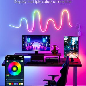 CHACOKO 10m Neon RGB IC LED Strip Light