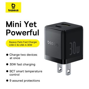 Baseus Charger Palm Series 30W PD Fast Charger 1x Type-c