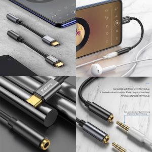 Baseus Type-C Male to 3.5mm Female Adapter L54