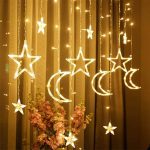 Moon Star LED Fairy Light for Curtains