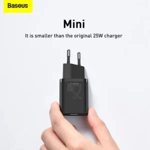 Baseus Super Si Quick Charger 1C 25W EU Adapter