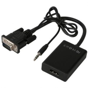 VGA to HDMI Adapter with Audio