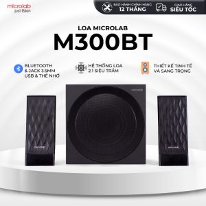 Microlab M300BT 2.1 Bluetooth Speaker