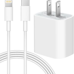 iPhone 14Pro Max 20W USB-C Power Adapter USB-C to Lightning Cable
