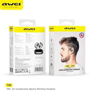 Awei T80 Air Conduction Wireless Sport Earphones