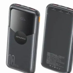 Awei P63K Power Bank 10000mAh 22.5W Fast Charging with LED Display