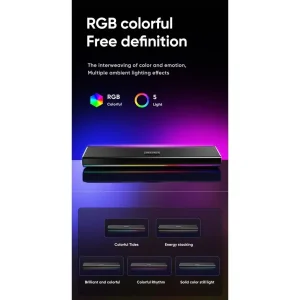 AWEI KA51 12W TWS Wireless Speaker with RGB Lights & 1800mAh Battery