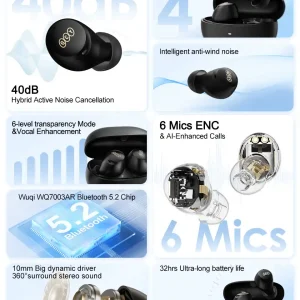 QCY ArcBuds HT07 ANC TWS