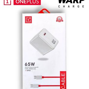 OnePlus Warp Charger 65W Power Adapter With Cable