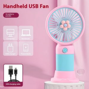 Mini Handheld Small Usb Power Fan - Multicolor