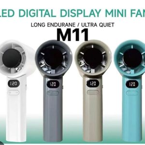 M11 Handheld Fan Portable Bladeless Mini Fan rechargeable