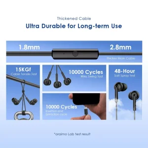 Oraimo Conch 2C In-Ear Type-C Wired Earphone (OEP-320C)