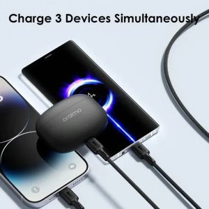 Oraimo Highway 15 15.5W 2 Ports Black Car Charger (Dual USB) - (OCC-1152D)