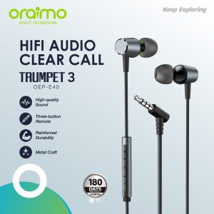 oraimo OEP-E40 TRUMPET 3 In-Ear Earphone
