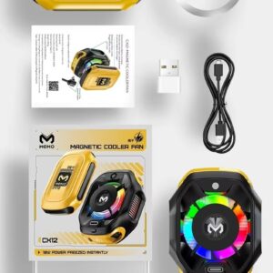 MEMO CX12 Mobile Cooler Radiator with Digital Display and Battery