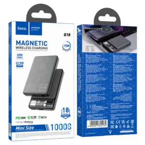 Hoco Q18 22.5W 10000 mAh Wireless Power Bank