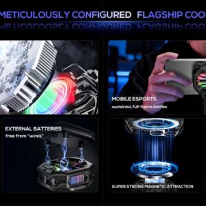 Memo CX14 Phone Cooler with 2000mAh Battery Pack