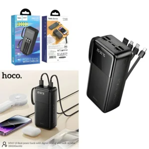 Hoco MMJ-13 Rest Power Bank with Built in Cables - 30000mAh